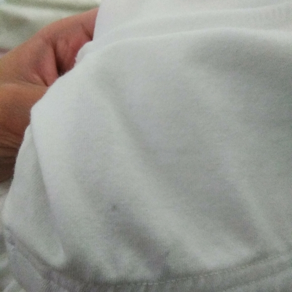 Aritzia TNA white cropped shirt - Picture 4 of 4